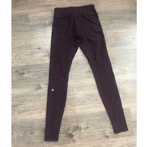 Lululemon wunder under sz 4